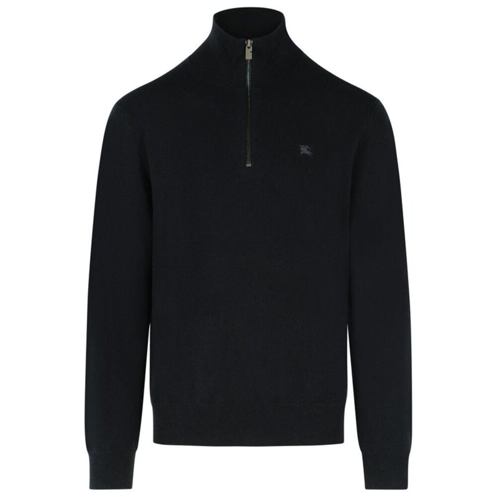 Burberry Black Cashmere Blend Sweater Men